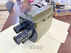 Vinten 35mm Combat Cine Camera. WWII Military Surplus All original Scarce