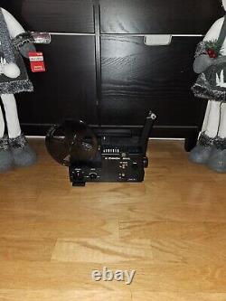Vtg Chinon 2500GL Cine Film Projector In Box w plug cord Dual Super Reg 8