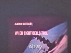 When Eight Bells Toll 1971 Super 8 Colour Sound 2 X 800ft 8mm Cine Film Hopkins